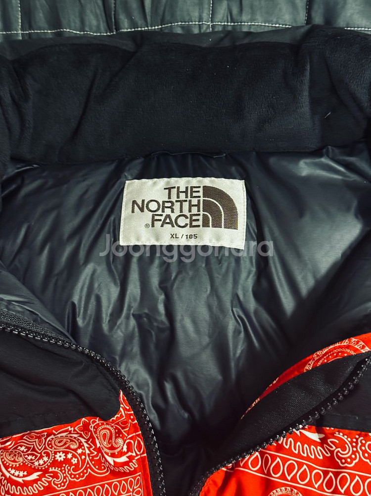 [XL] 노스페이스 X 케이스스터디 눕시 페이즐리 반다--1