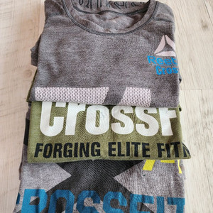 리복 크로스핏 롱슬리브 3벌 일괄 팜. crossfit