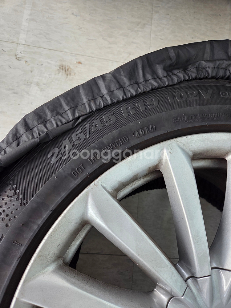 6GT G32 윈터크래프트 타이어 , 휠 1대분--4