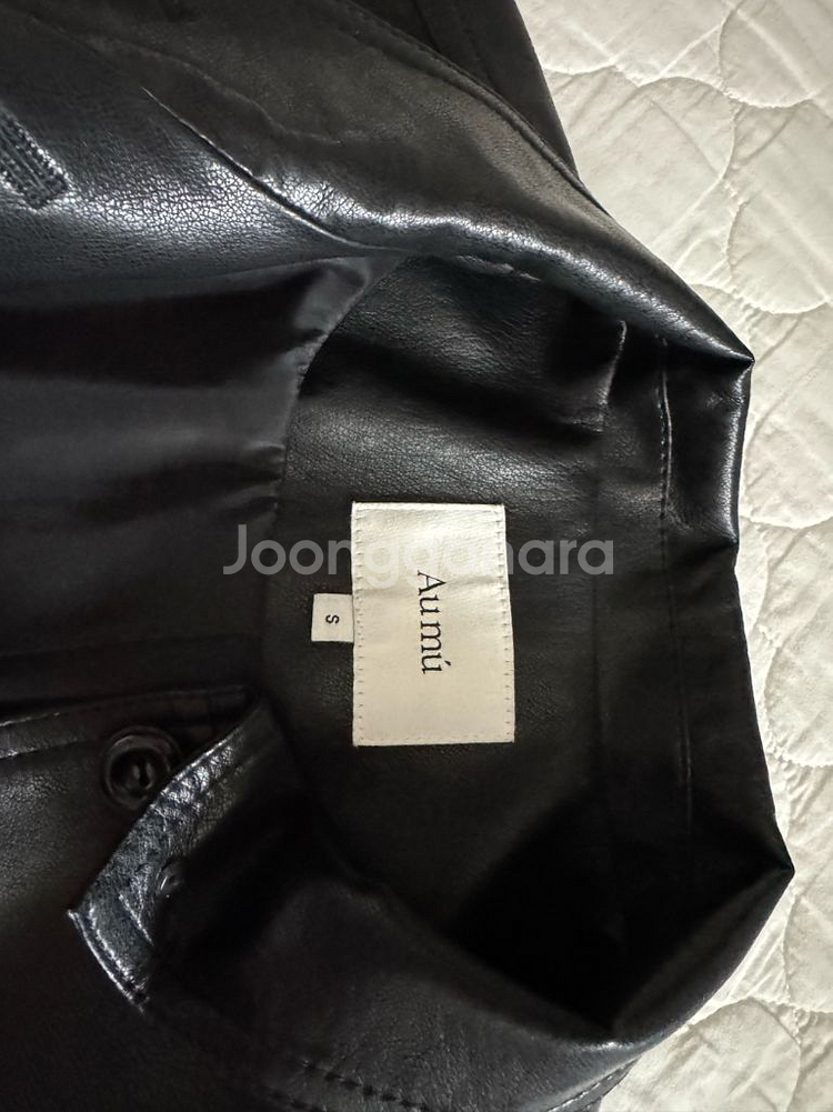 오뮤 레더블루종자켓 가죽자켓--6