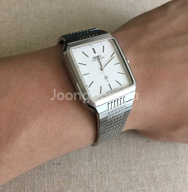 세이코 킹쿼츠 (트윈쿼츠) 데이트 빈티지 시계--5