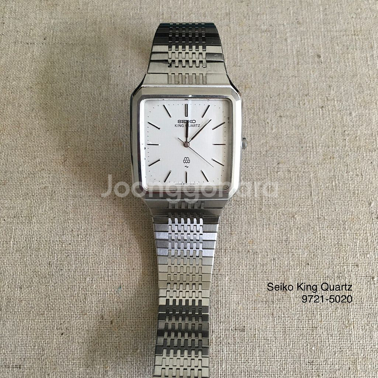 세이코 킹쿼츠 (트윈쿼츠) 데이트 빈티지 시계--3