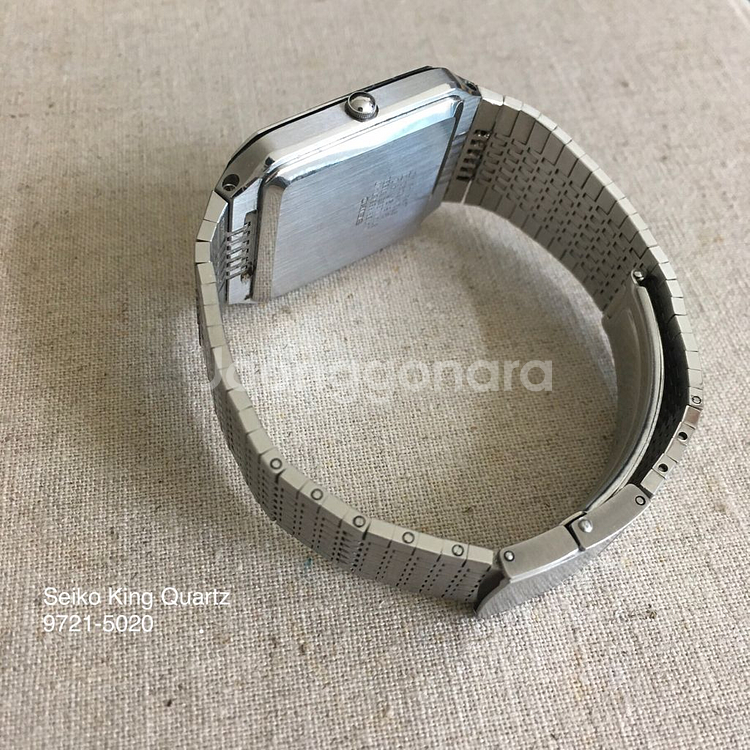 세이코 킹쿼츠 (트윈쿼츠) 데이트 빈티지 시계--4