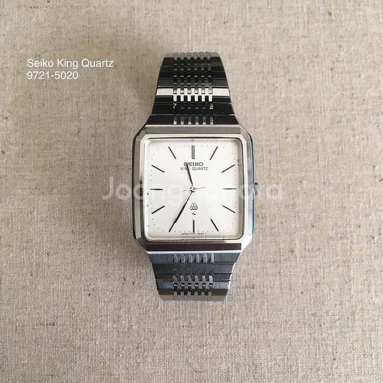 세이코 킹쿼츠 (트윈쿼츠) 데이트 빈티지 시계--1