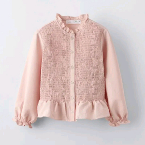 자라키즈 엘라스틱 디테일 셔츠 새상품