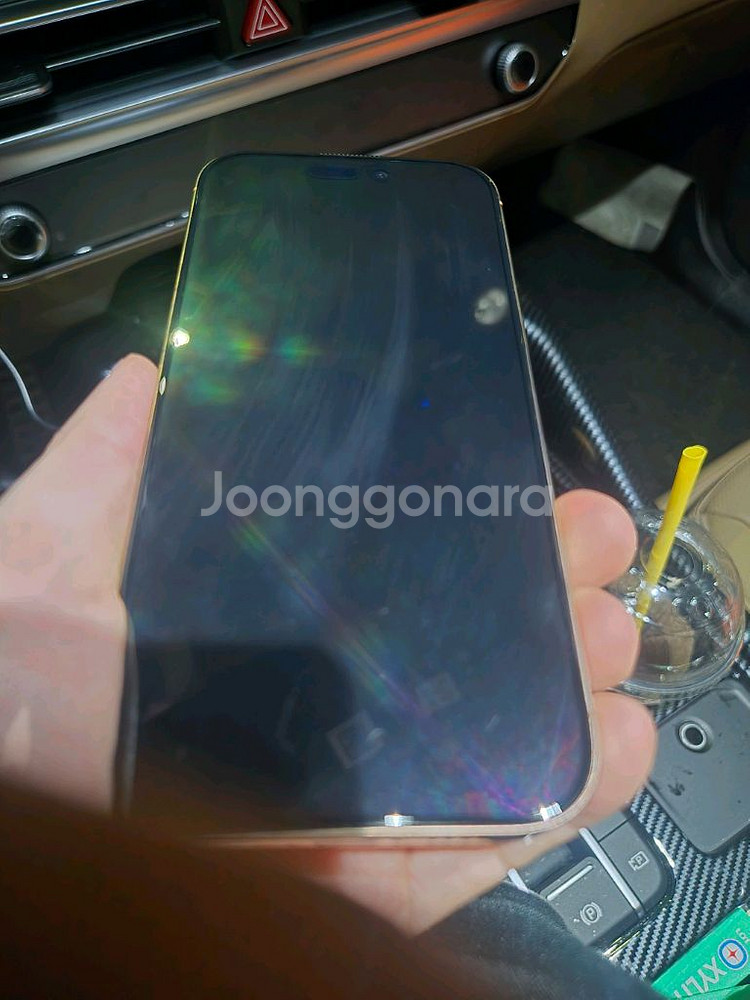 새상품급)아이폰16프로 256G 데저트 배터리 100퍼--1