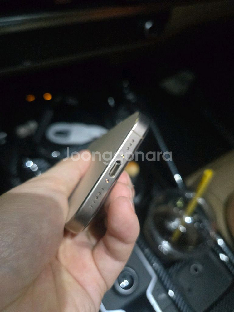 새상품급)아이폰16프로 256G 데저트 배터리 100퍼--3