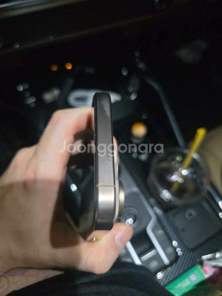 새상품급)아이폰16프로 256G 데저트 배터리 100퍼--5