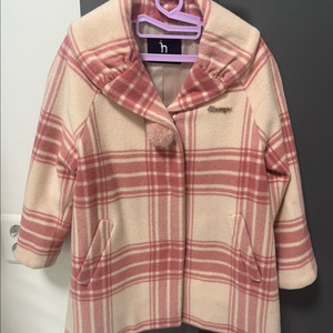 헤지스 키즈 양모 코트 120(7y)