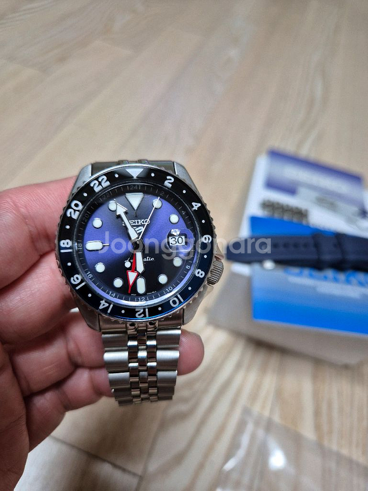 세이코5 스포츠 GMT 오토매틱(SSK003)--2