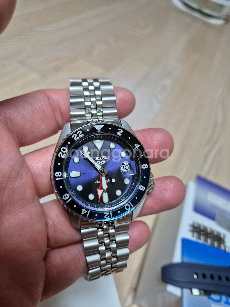 세이코5 스포츠 GMT 오토매틱(SSK003)--0