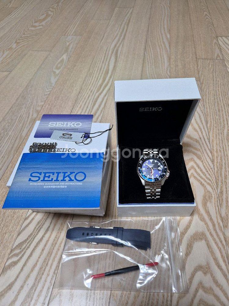 세이코5 스포츠 GMT 오토매틱(SSK003)--3