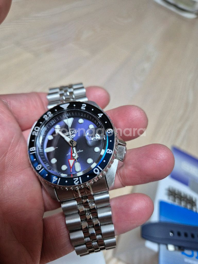 세이코5 스포츠 GMT 오토매틱(SSK003)--5