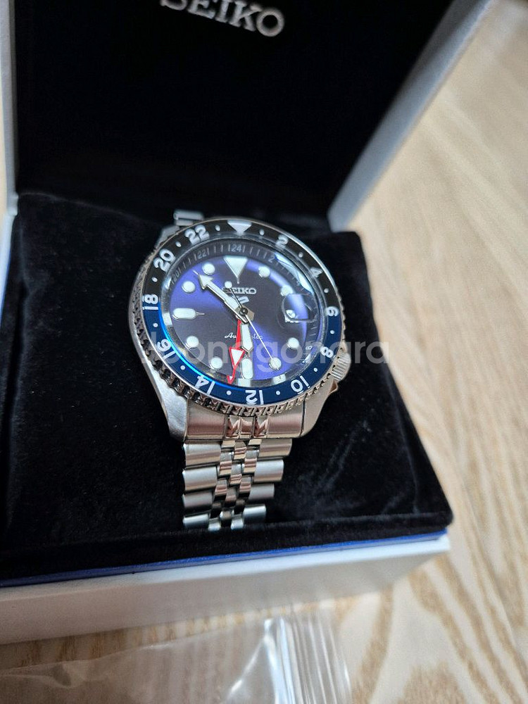 세이코5 스포츠 GMT 오토매틱(SSK003)--4