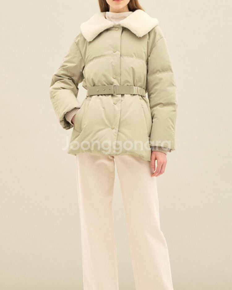 SJSJ 에스제이 구스 벨트패딩--1