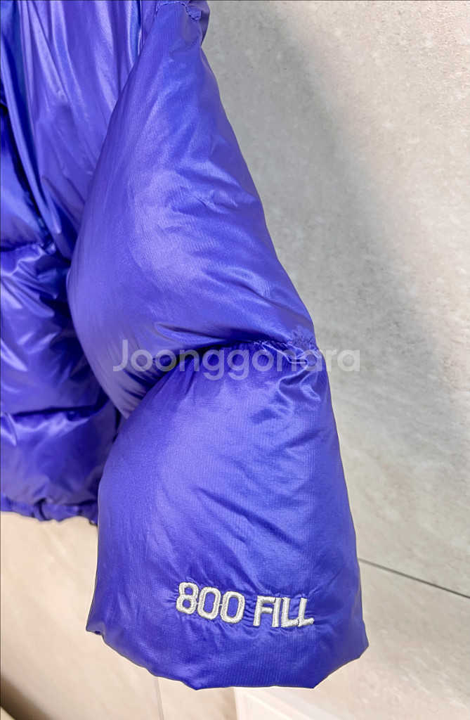 스투시 패딩 마이크로 립스탑 다운패딩 파카 블루 XS--3