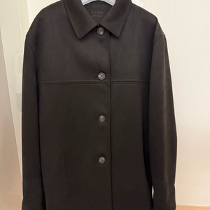 포유어아이즈온리 Seine 스웨이드 자켓(다크브라운)