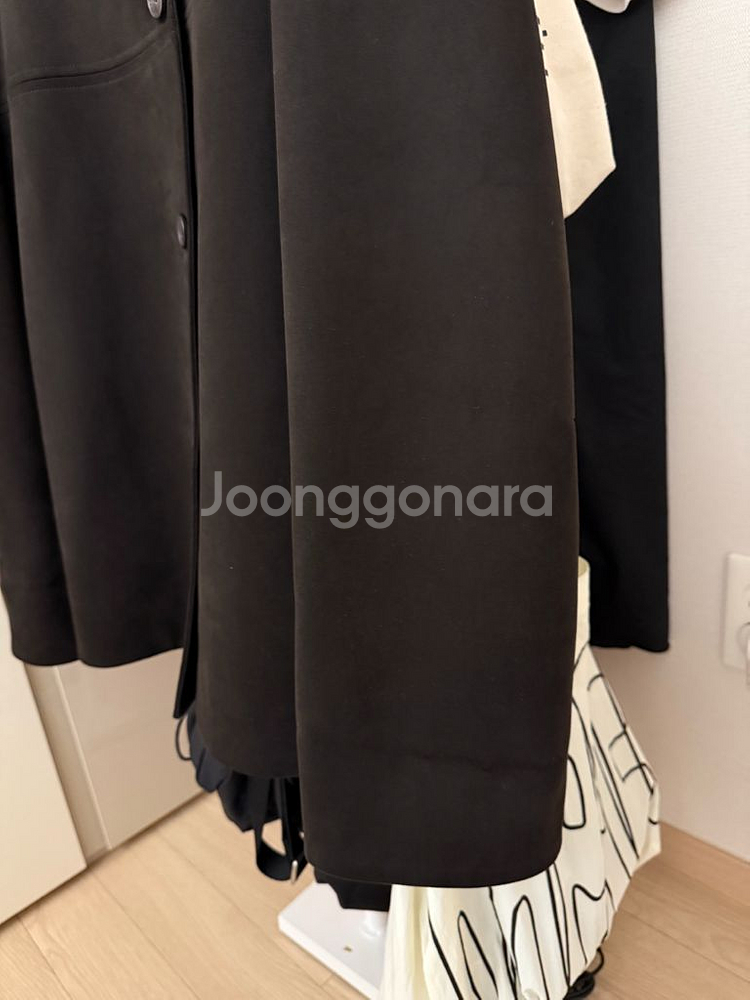 포유어아이즈온리 Seine 스웨이드 자켓(다크브라운)--8