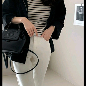 데일리룩 뉴막스점퍼 블랙 새상품