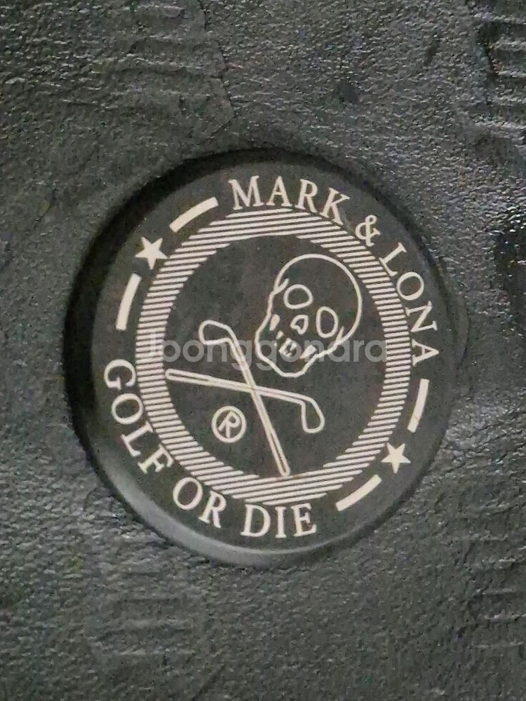 마크앤로나 골프 크로스백 블랙--2