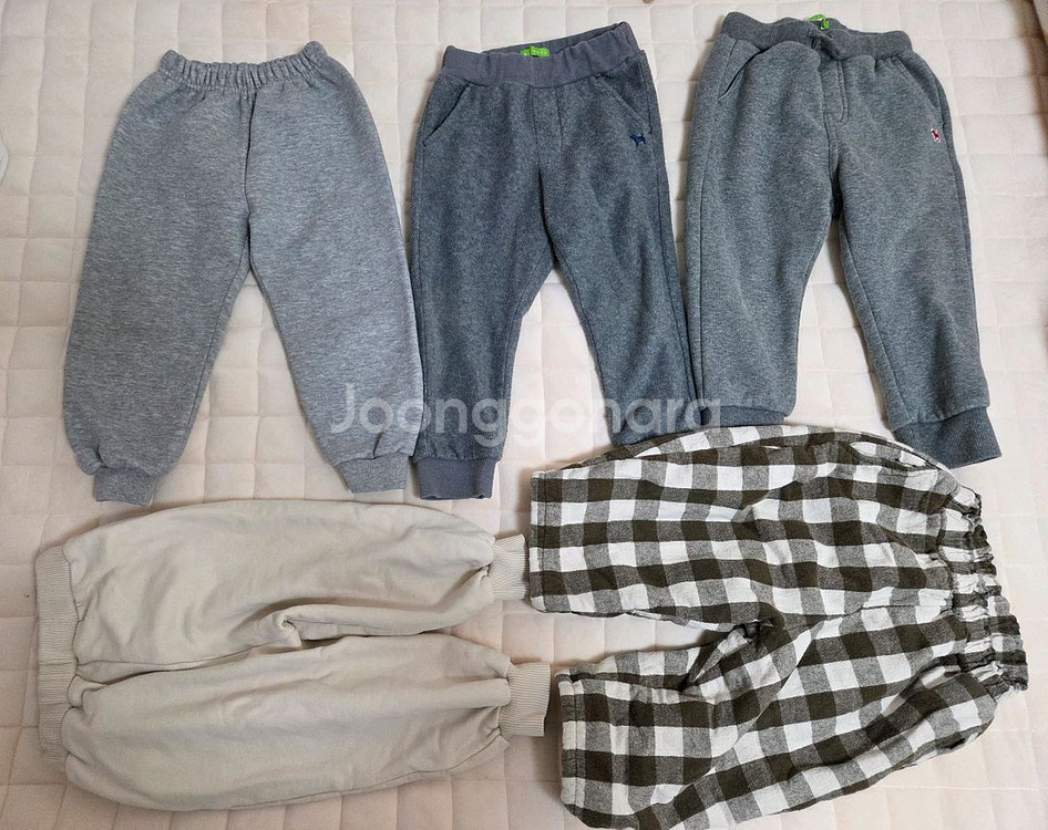 유아 기모바지 100 사이즈 일괄--0