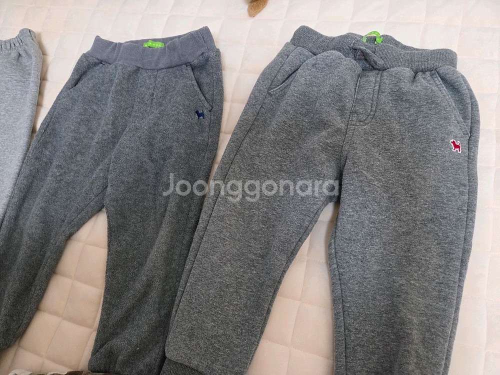 유아 기모바지 100 사이즈 일괄--1