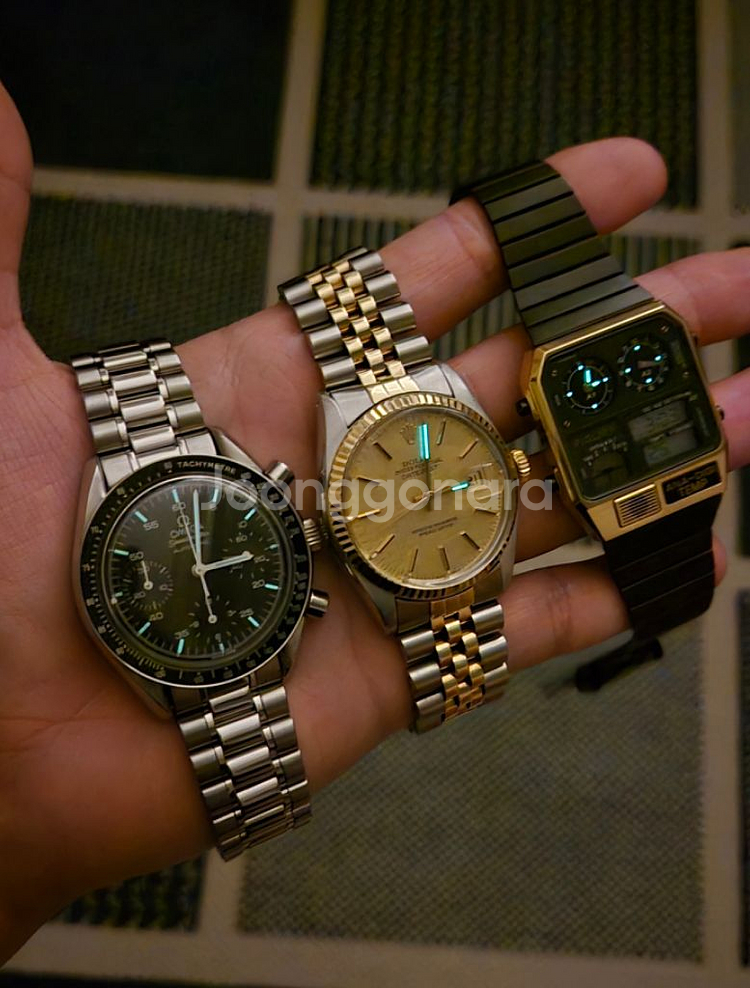 오메가 스피드마스터 리듀스드1 문워치 빈티지시계--2