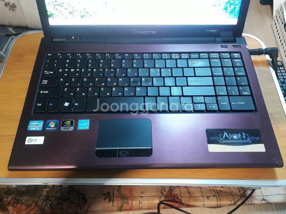 09LGA520 i7 2630QM 램4G 부품용 메뚜기--1