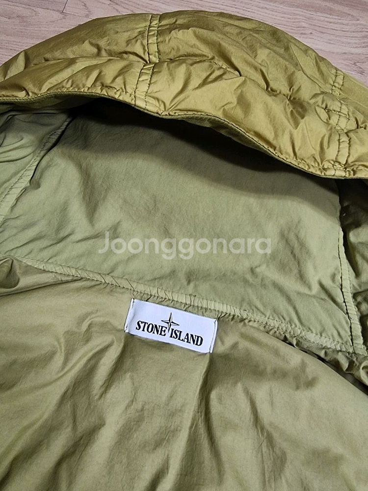 스톤아일랜드 크링클랩스 다운 패딩 자켓--3
