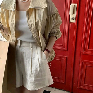 데일리룩 르메르 셔링점퍼 블랙