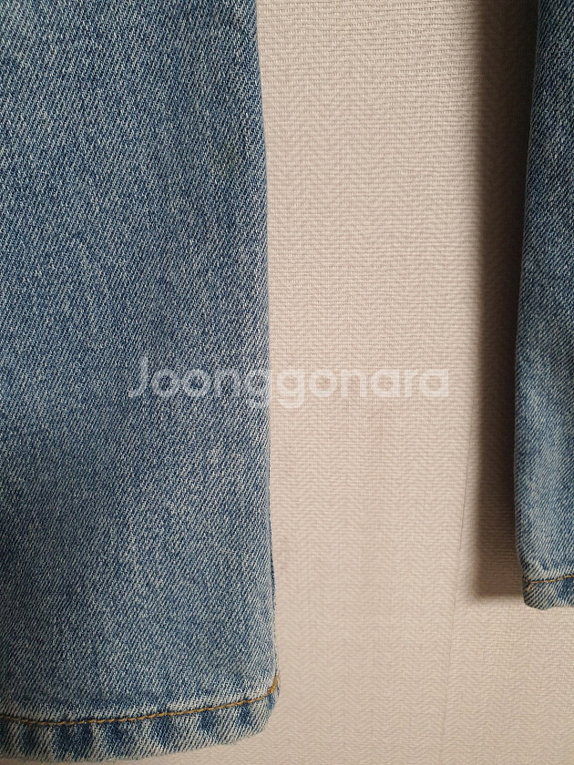 럭키슈에뜨 맘핏 데님 팬츠 36 사이즈 정품 사이즈--9