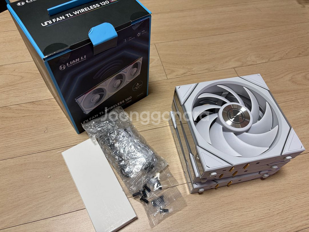 리안리 유니팬 TL Wireless 120 화이트 3팩--0