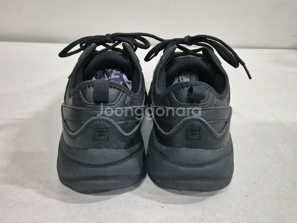 휠라 검정 운동화 (270)--4