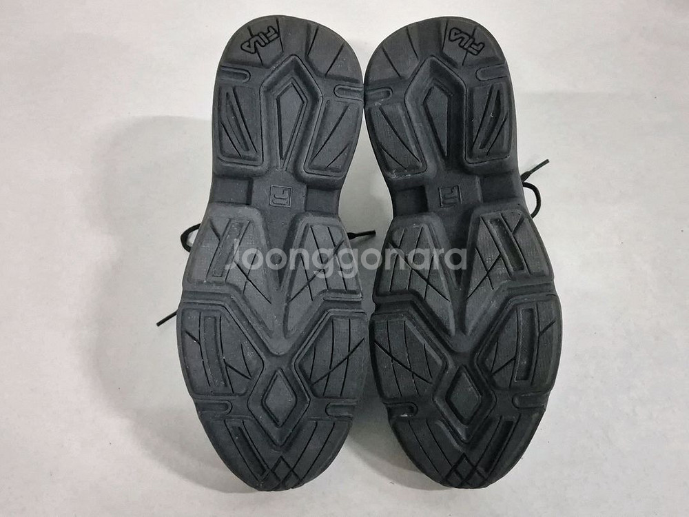 휠라 검정 운동화 (270)--5