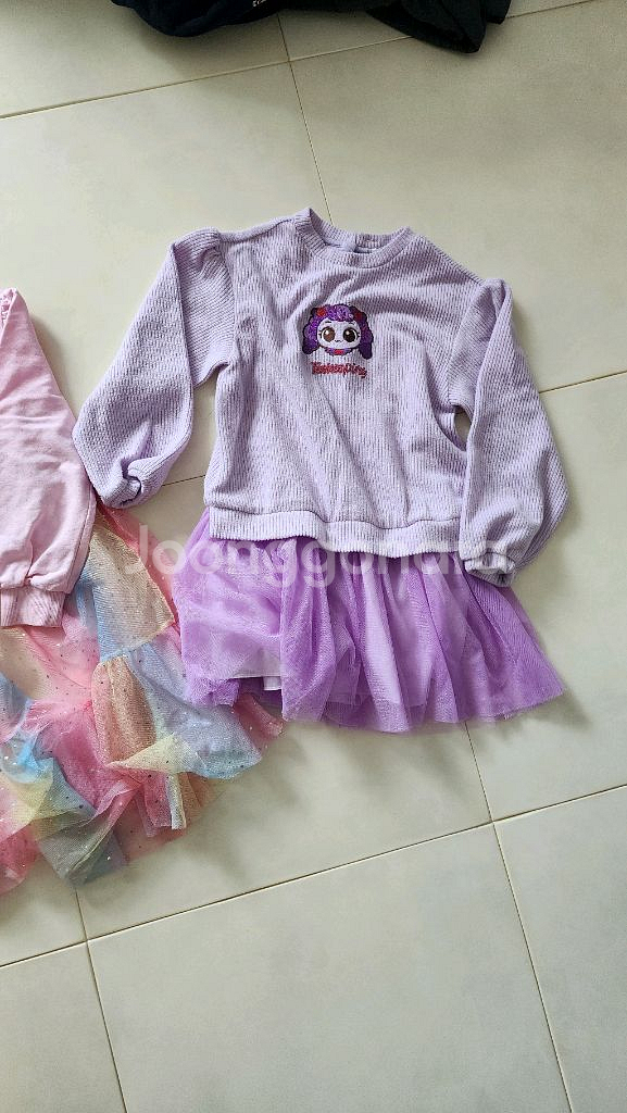 티니핑 인형4종여아 티니핑옷 원피스 ,상하복 130 옷--1