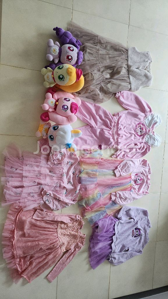 티니핑 인형4종여아 티니핑옷 원피스 ,상하복 130 옷--0