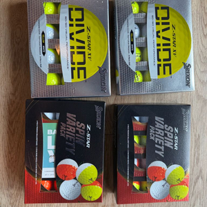 스릭슨 Z-Star 골프공 새상품 (디바이드, 스핀)