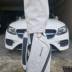 신상 BMW 골프백 캐디백 화이트