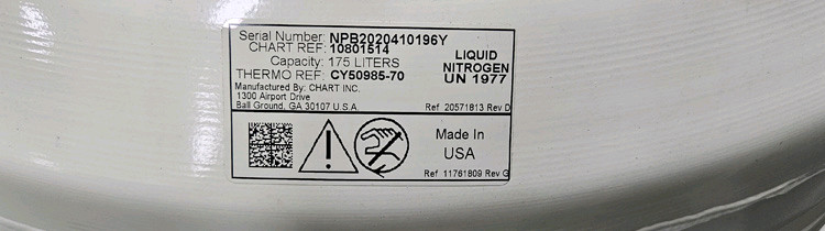 Thermo Locator 6 Plus LN2 Tank / 액체질소통 (175L) 이미지