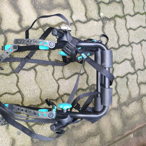 자동차 저전거 캐리어 실사