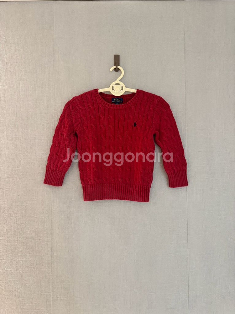 폴로 랄프로렌 남아 니트3t--0