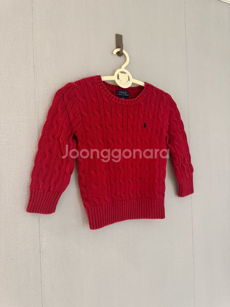 폴로 랄프로렌 남아 니트3t--1