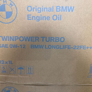 bmw 0w12 22fe 엔진오일 1박스