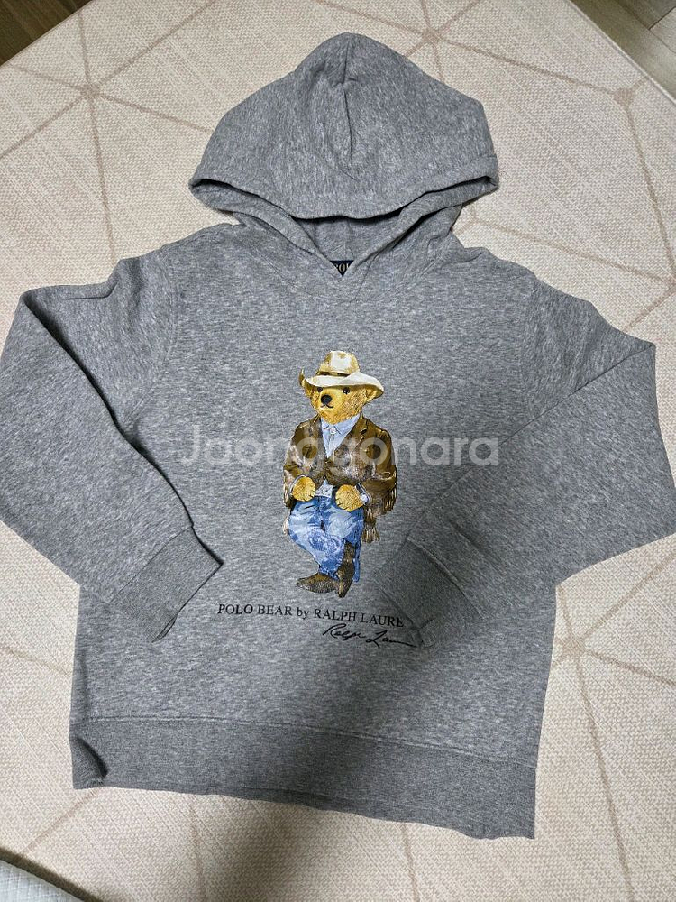 폴로 랄프로렌 베어 후드티 키즈 M 팝니다--0