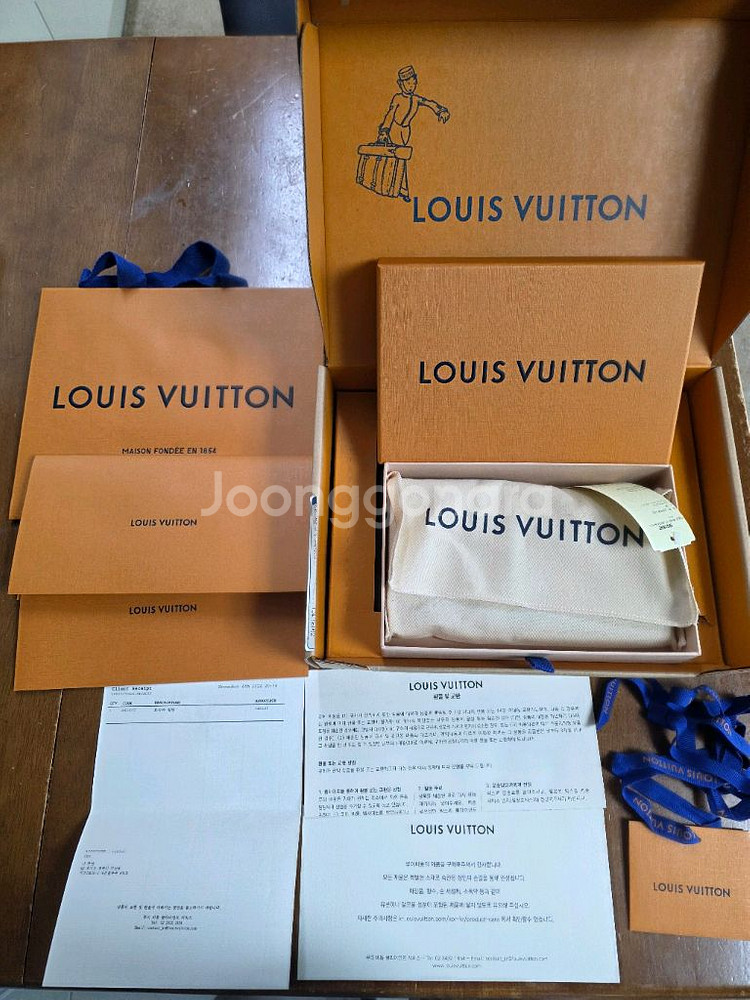 루이비통 M61697장지갑(정품)--0