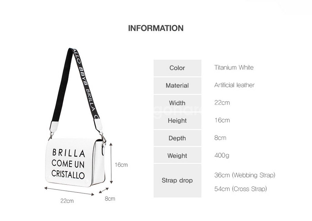 마체백 숄더 (Titanium White)--8