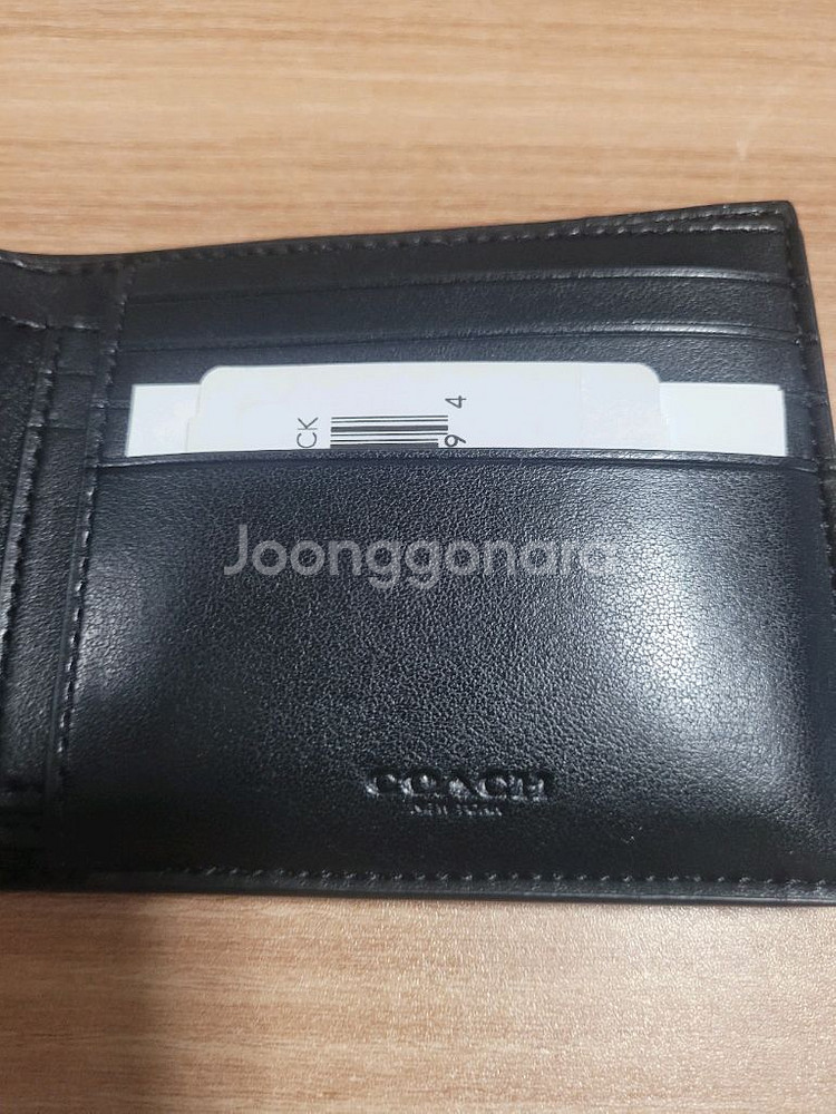 코치 반지갑(정품,새거입니다)~~~--9