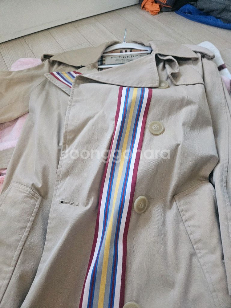 버버리 롱코트--1