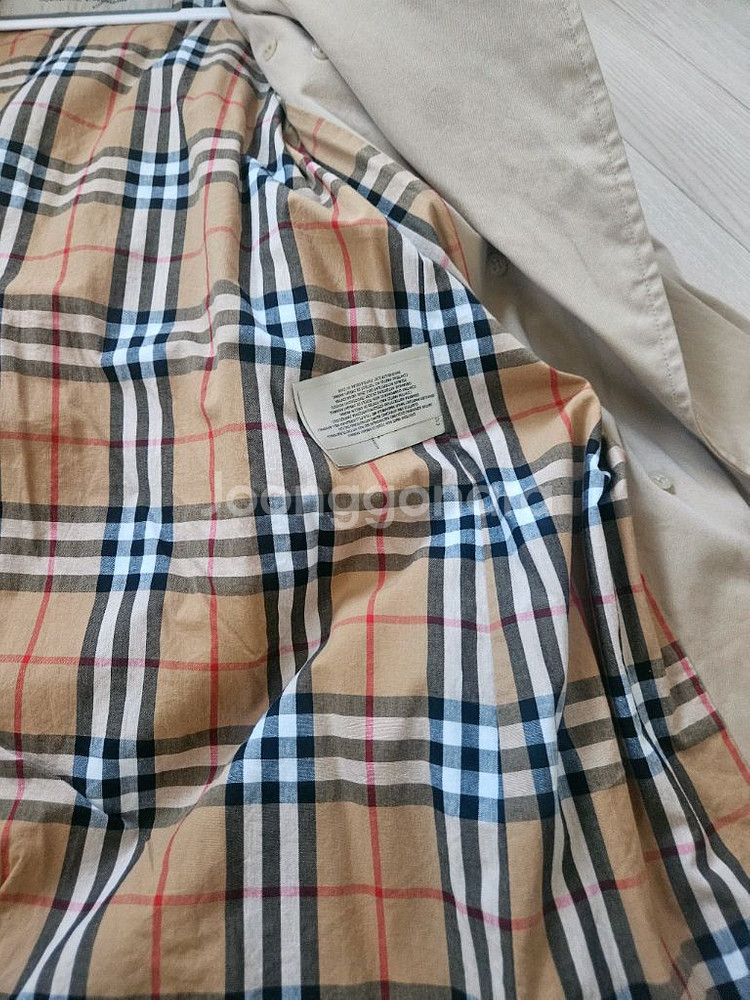 버버리 롱코트--2