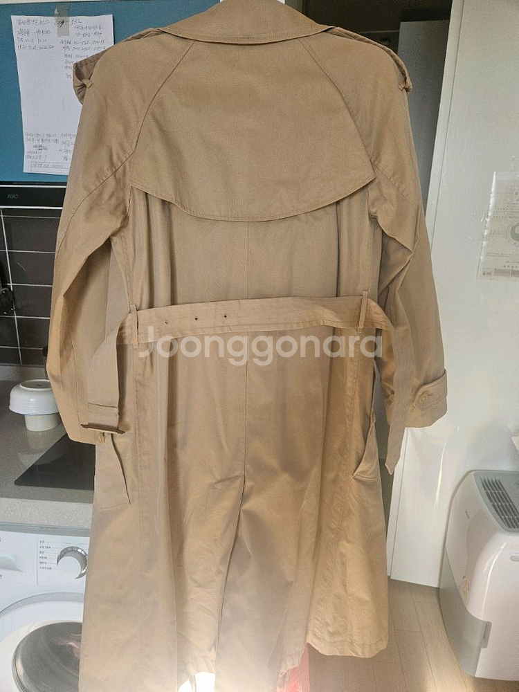 버버리 롱코트--8